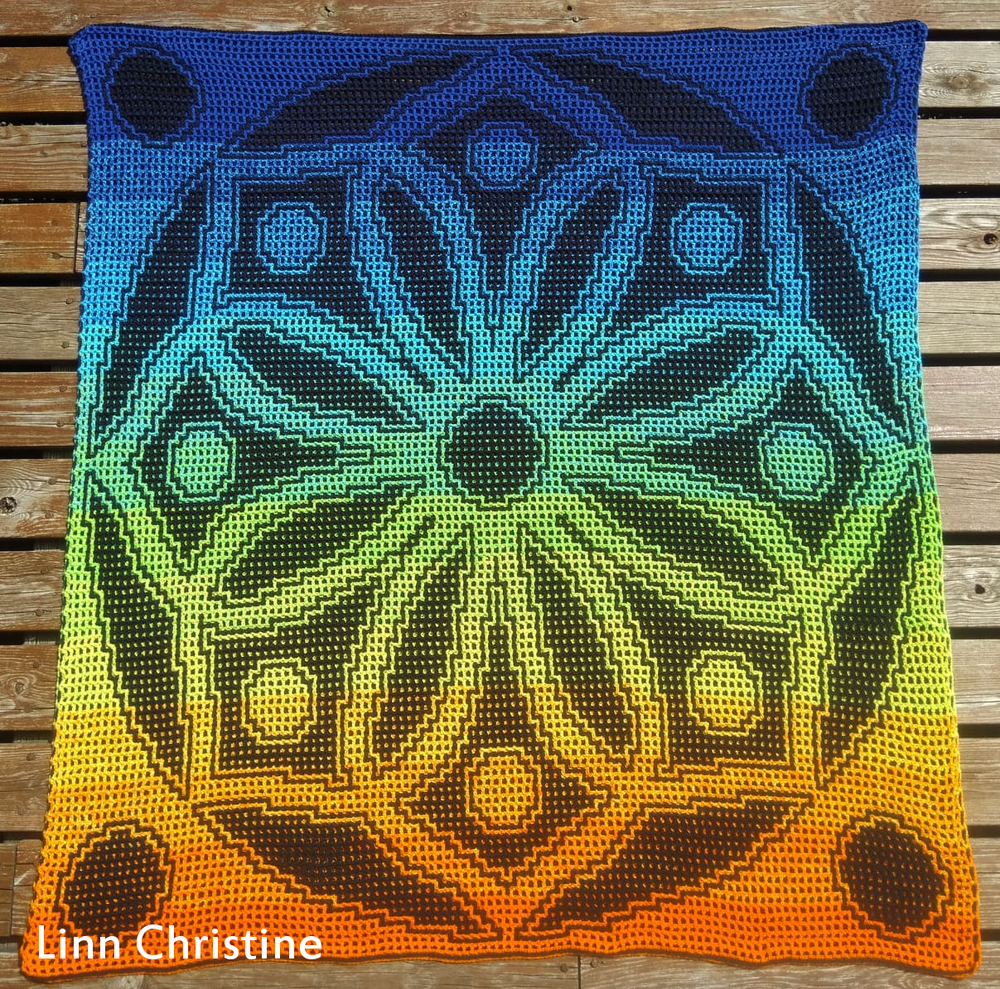 Harmony LFC Adult Throw G8 — Lissa Conley Designs